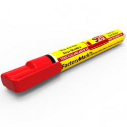 FactoryMark™ S20 13cm³ Kırmızı Kalıcı Boya Markörü